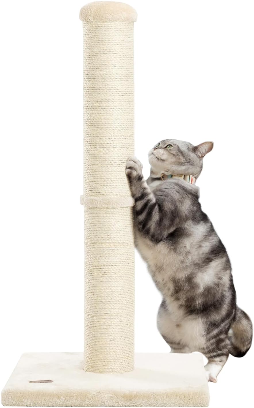 Karolpar tall sisal cat scratching post